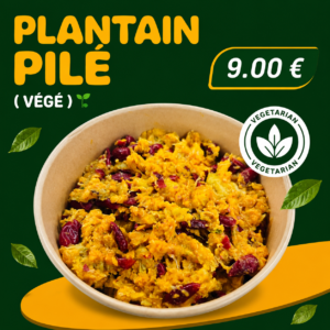 Plantain Pilé ( VÉGÉ ) ☘️