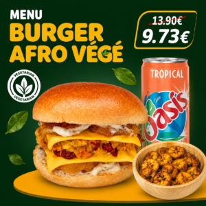 Menu Burger Afro Végé